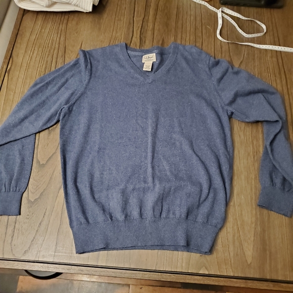 L.L Bean cotton cashmere blend sweater - Picture 1 of 6